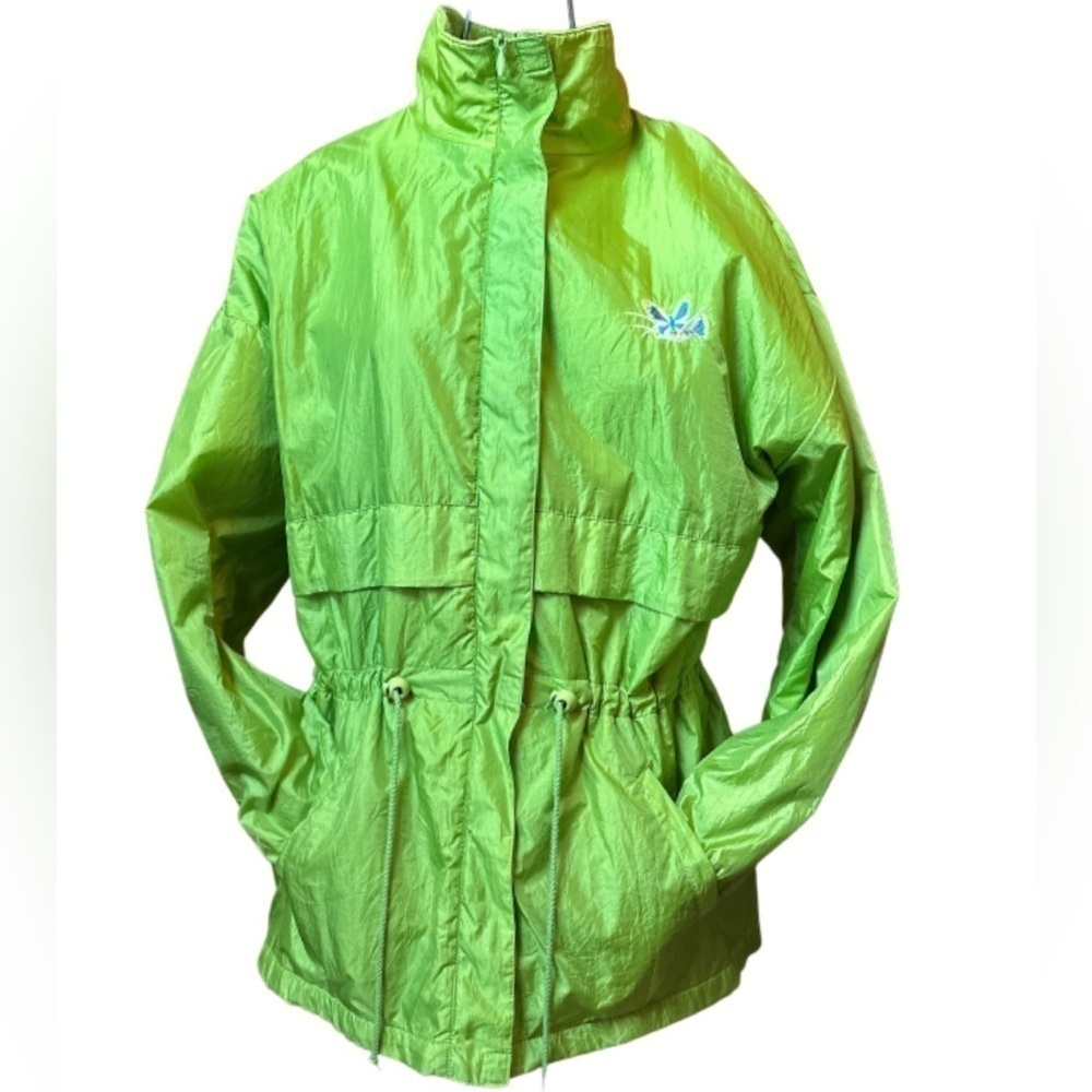 VINTAGE Y2K rain jacket, medium